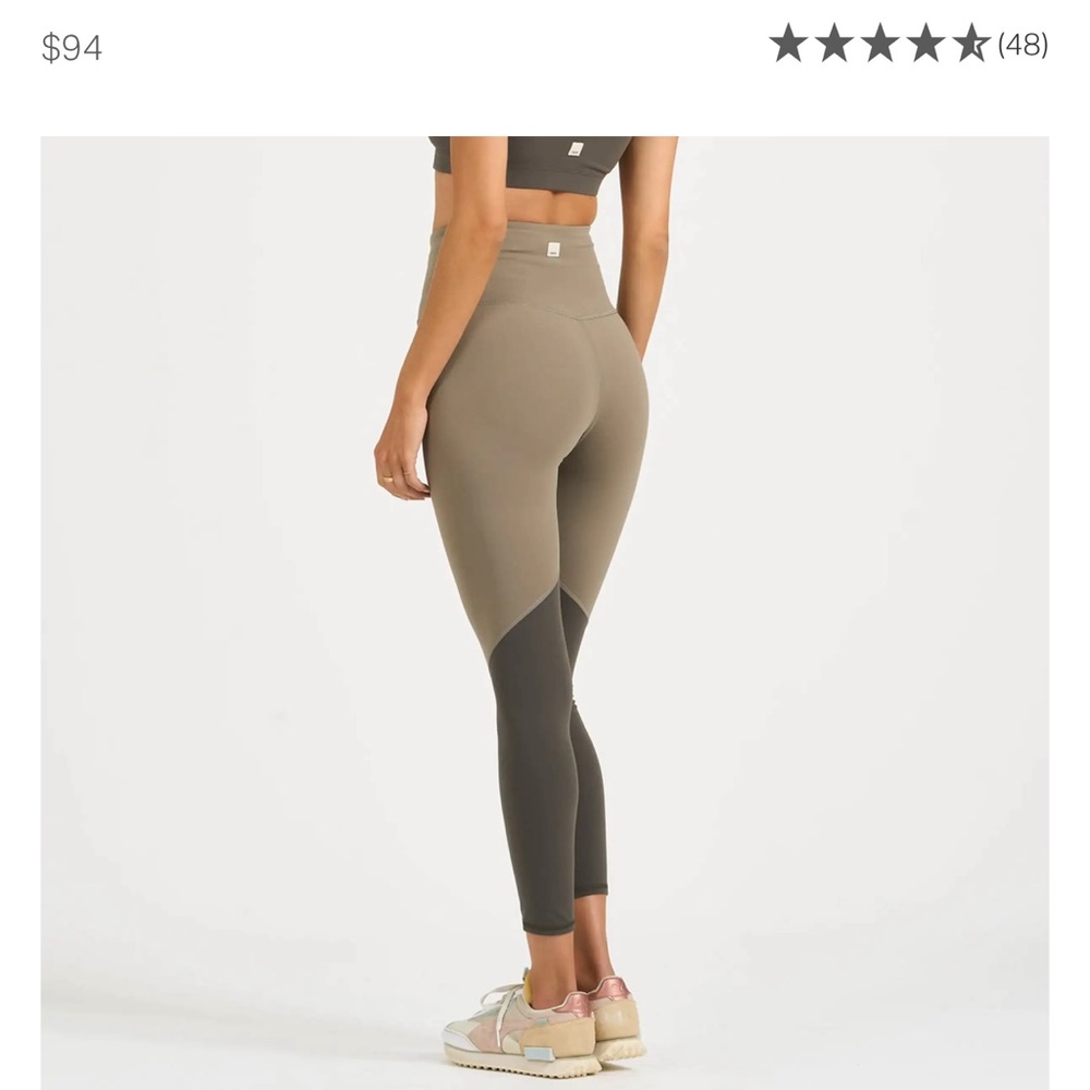 Yoga Leggings Grey with black Sheerness